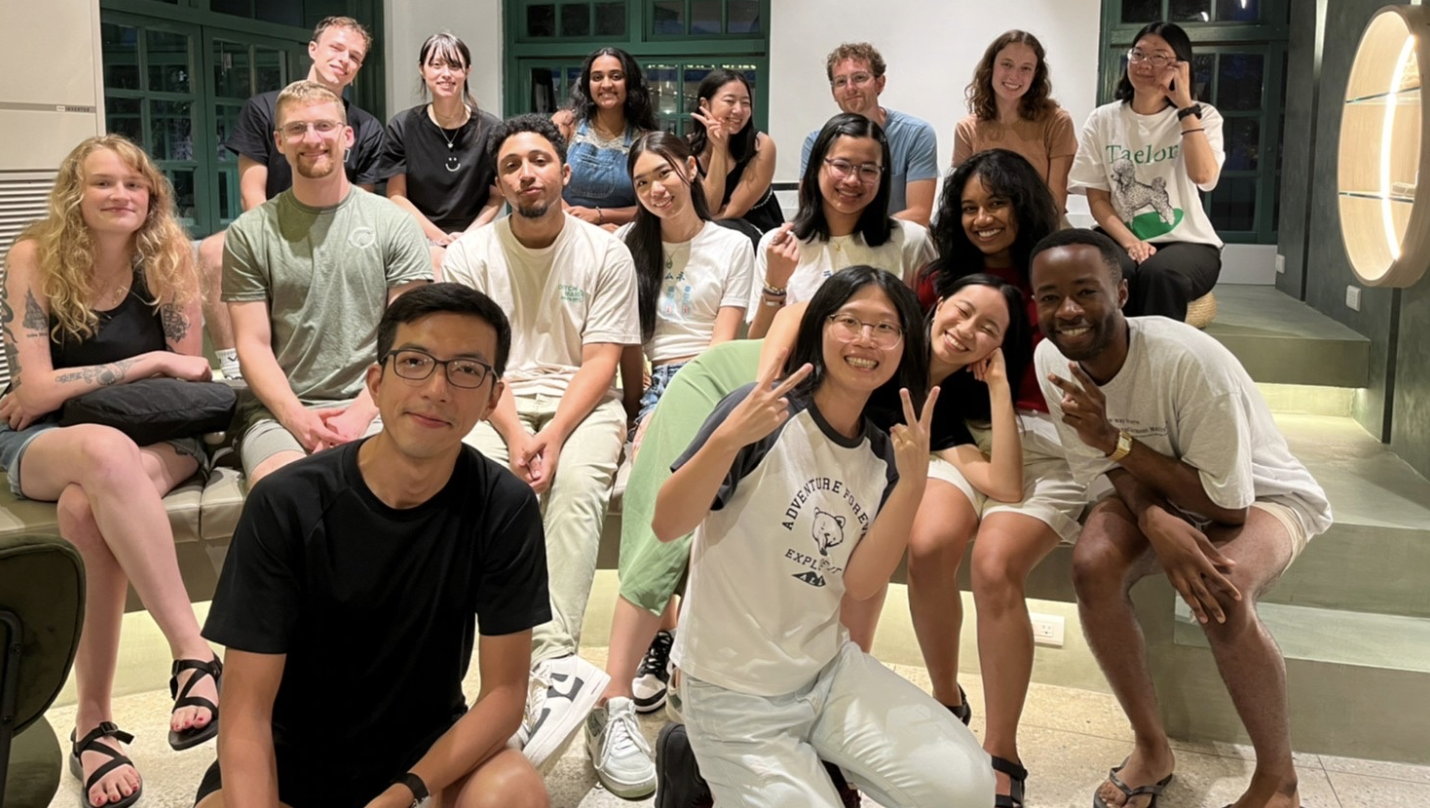 Pierson and his ETA to Taiwan cohort